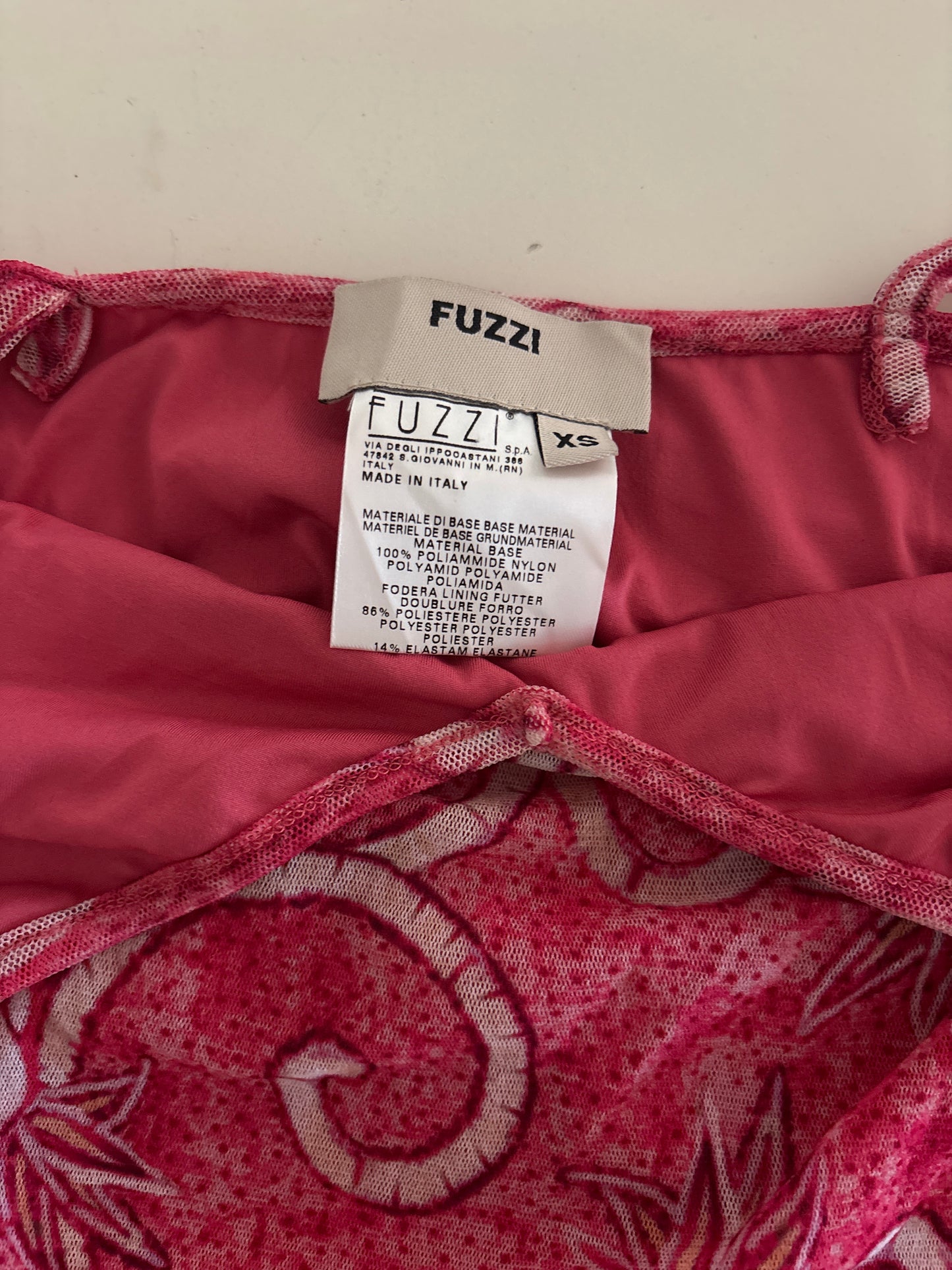 'Fuzzi' Italian maxi dress - XS