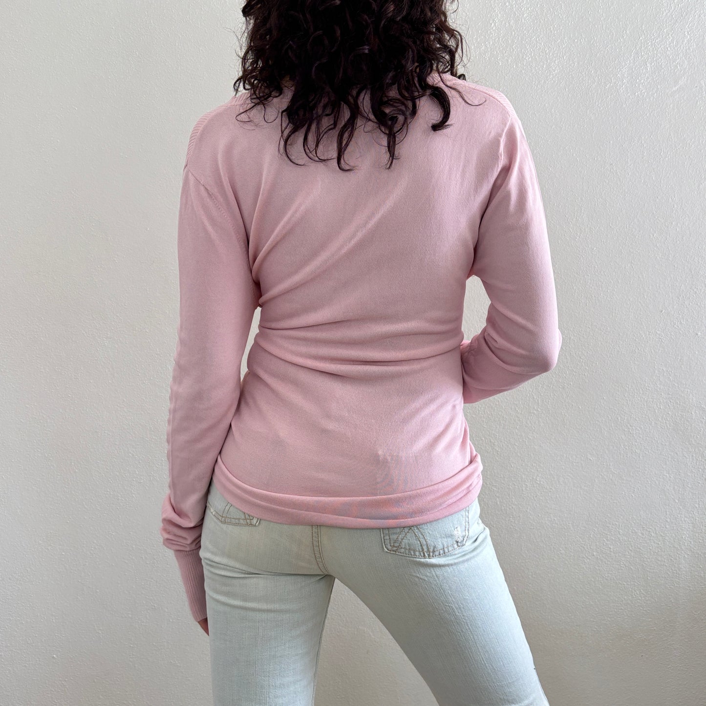 Baby pink sweater - L