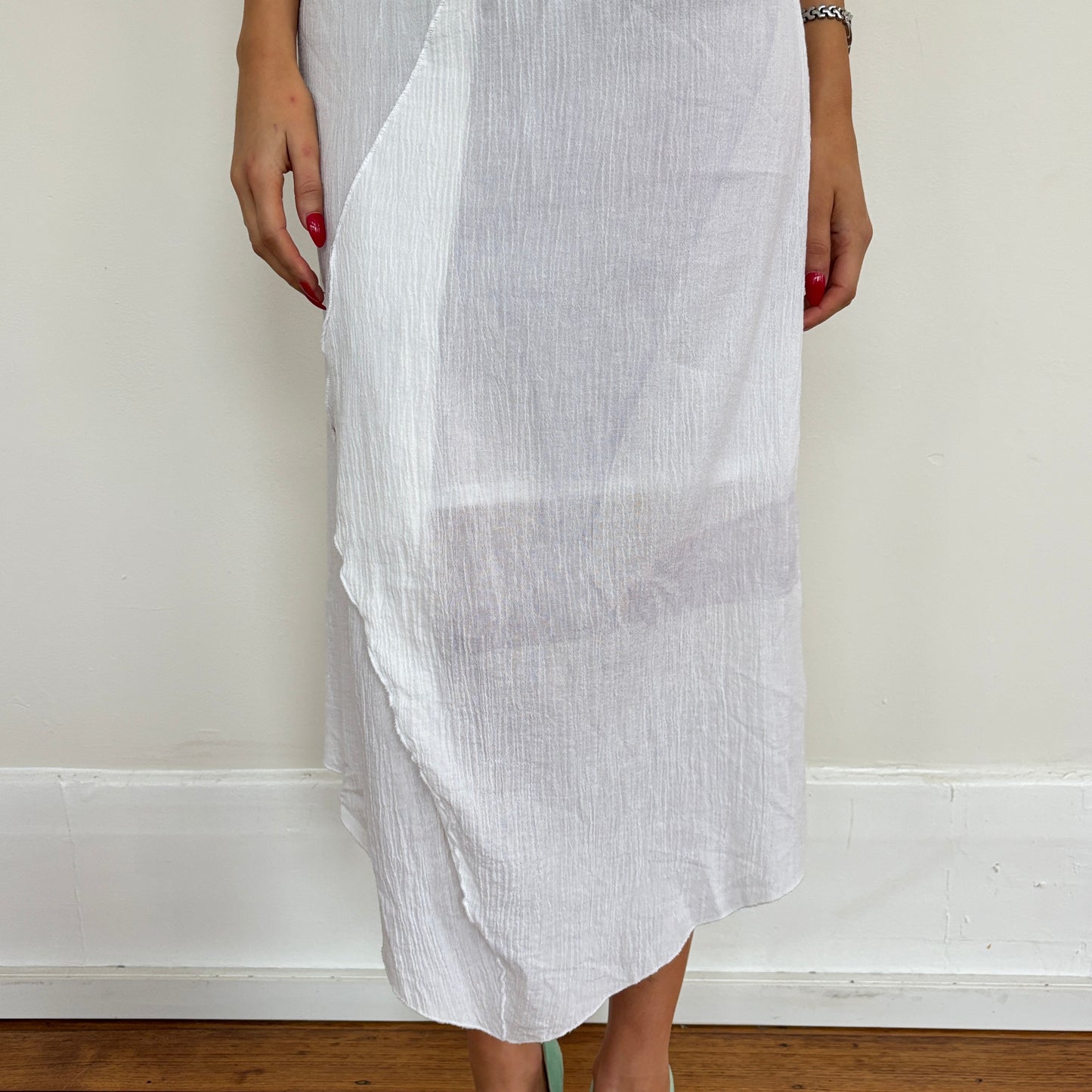 White midi skirt - XS/S