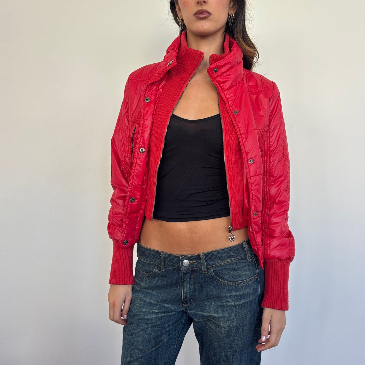 Red bomber jacket - XS/S