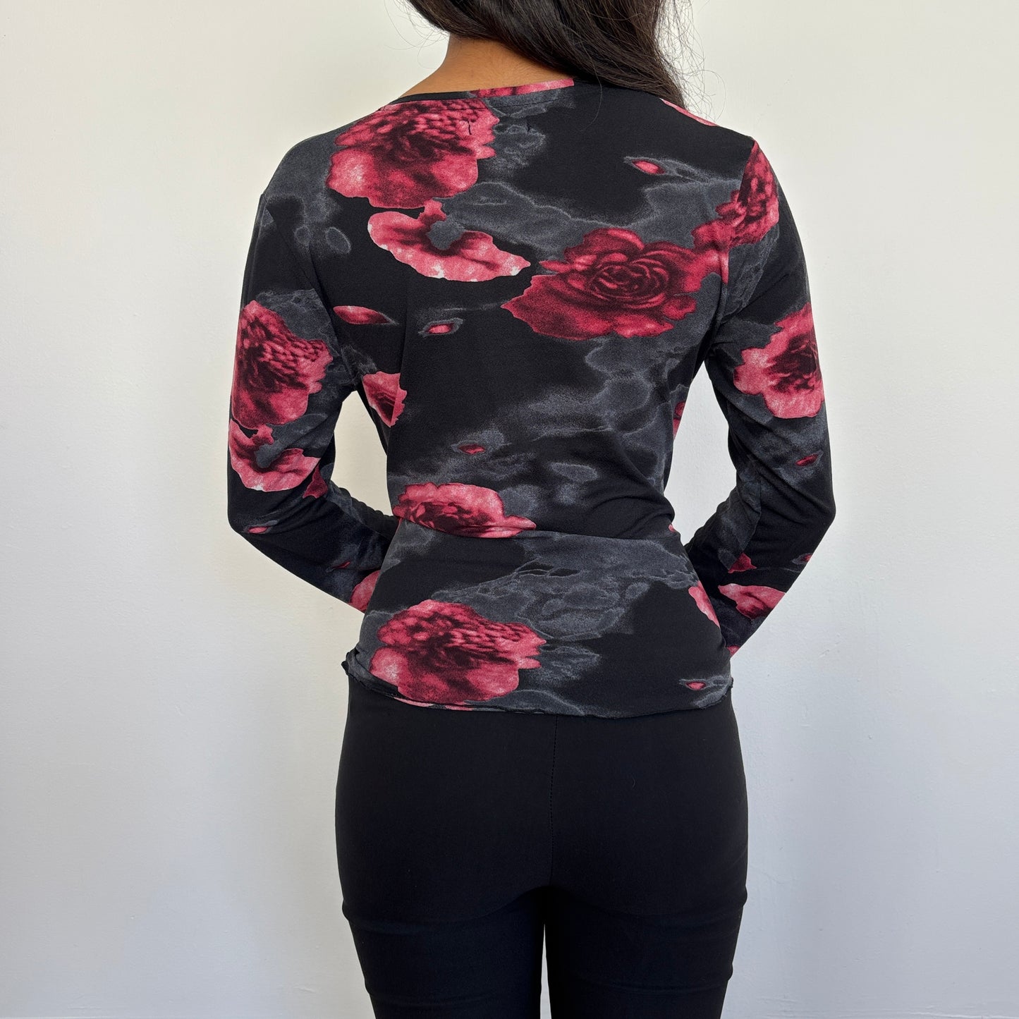 Floral long sleeve - M/L