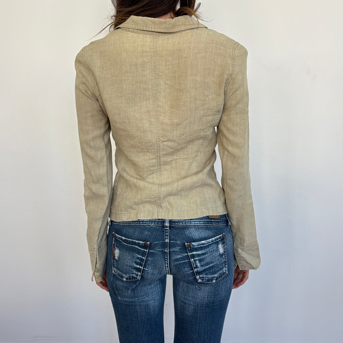 Italian linen jacket - S/M