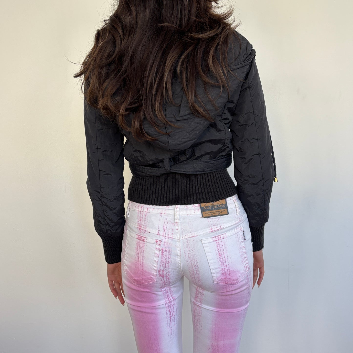 Black belted jacket - XS/S