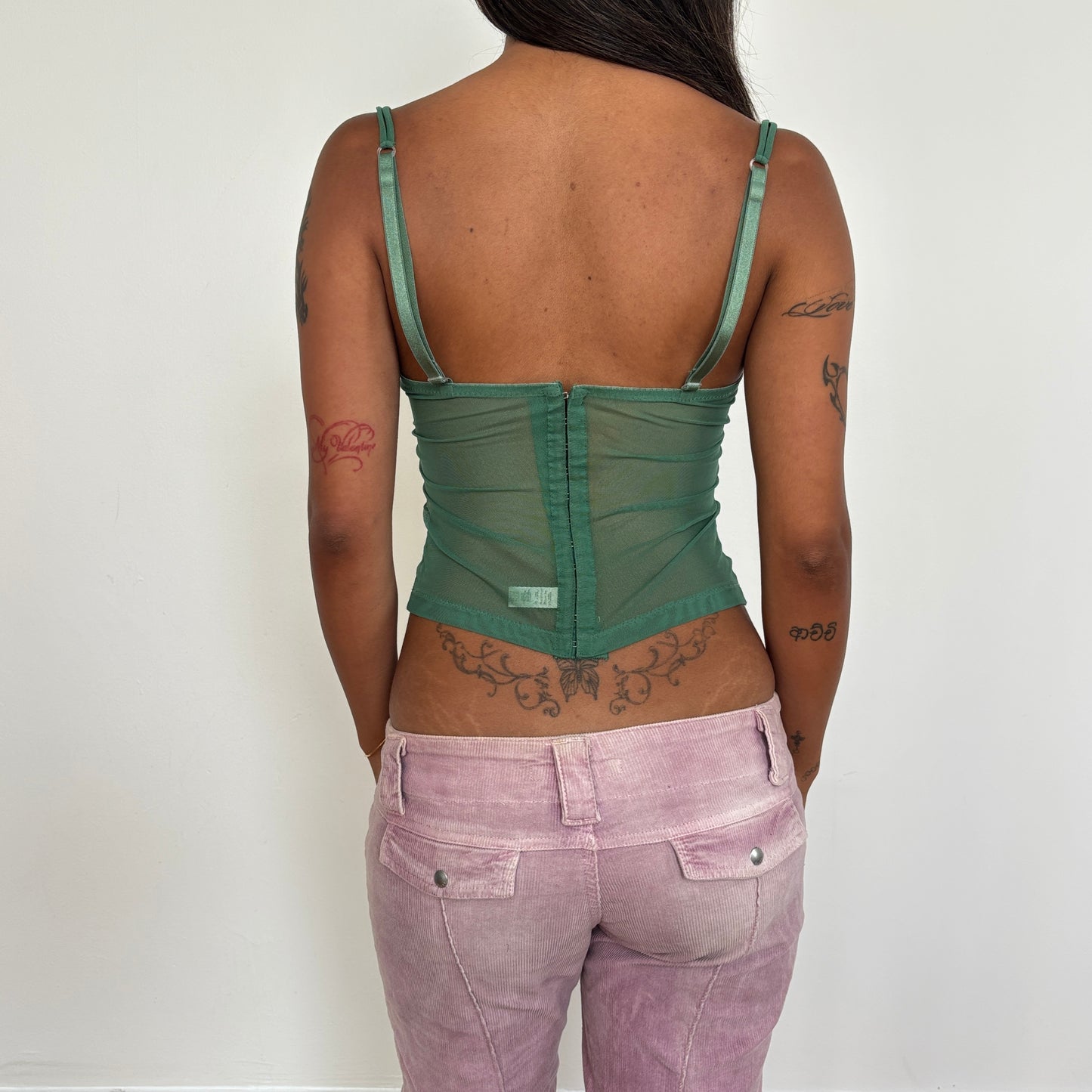 ‘La Perla’ floral corset top - XS/S