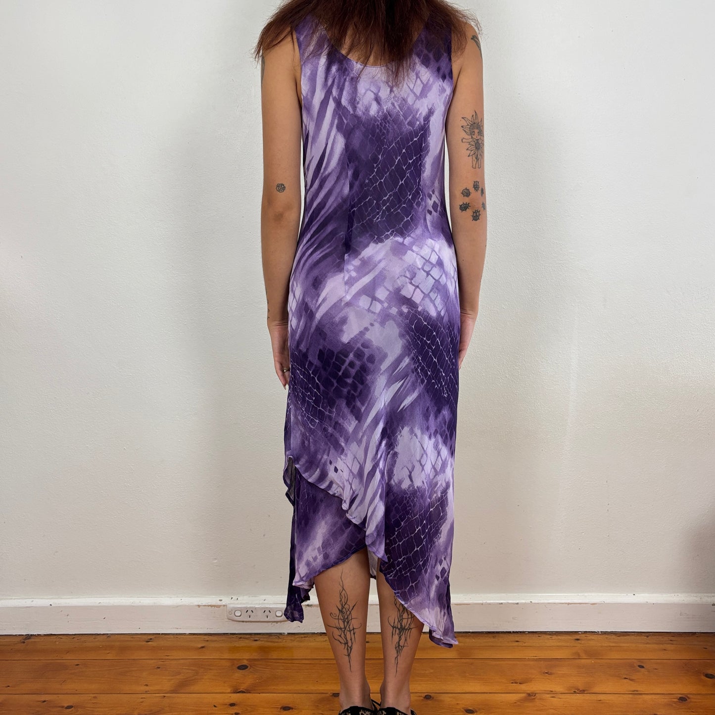 Italian reptile dress - M