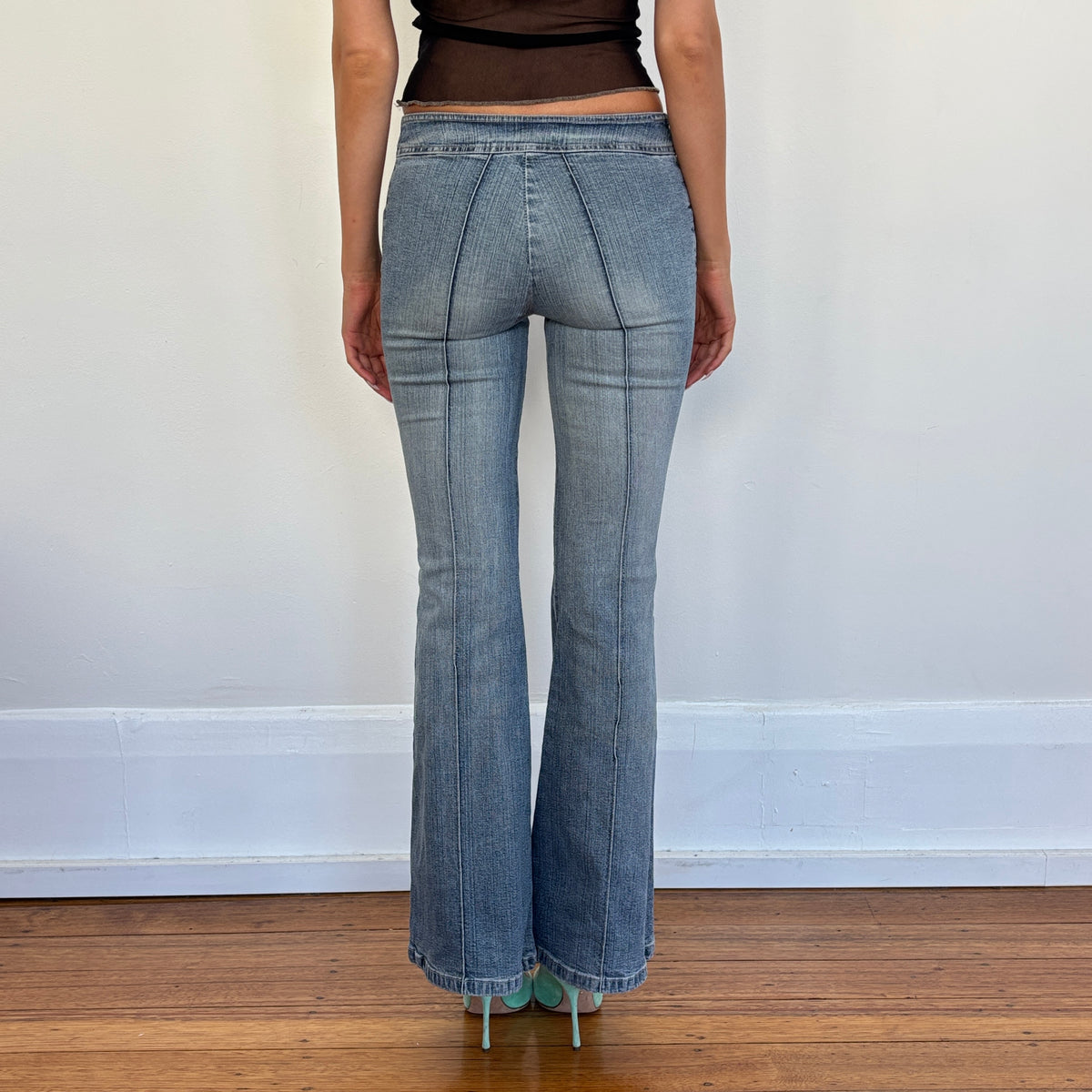 Lowrise bootcut jeans - XS