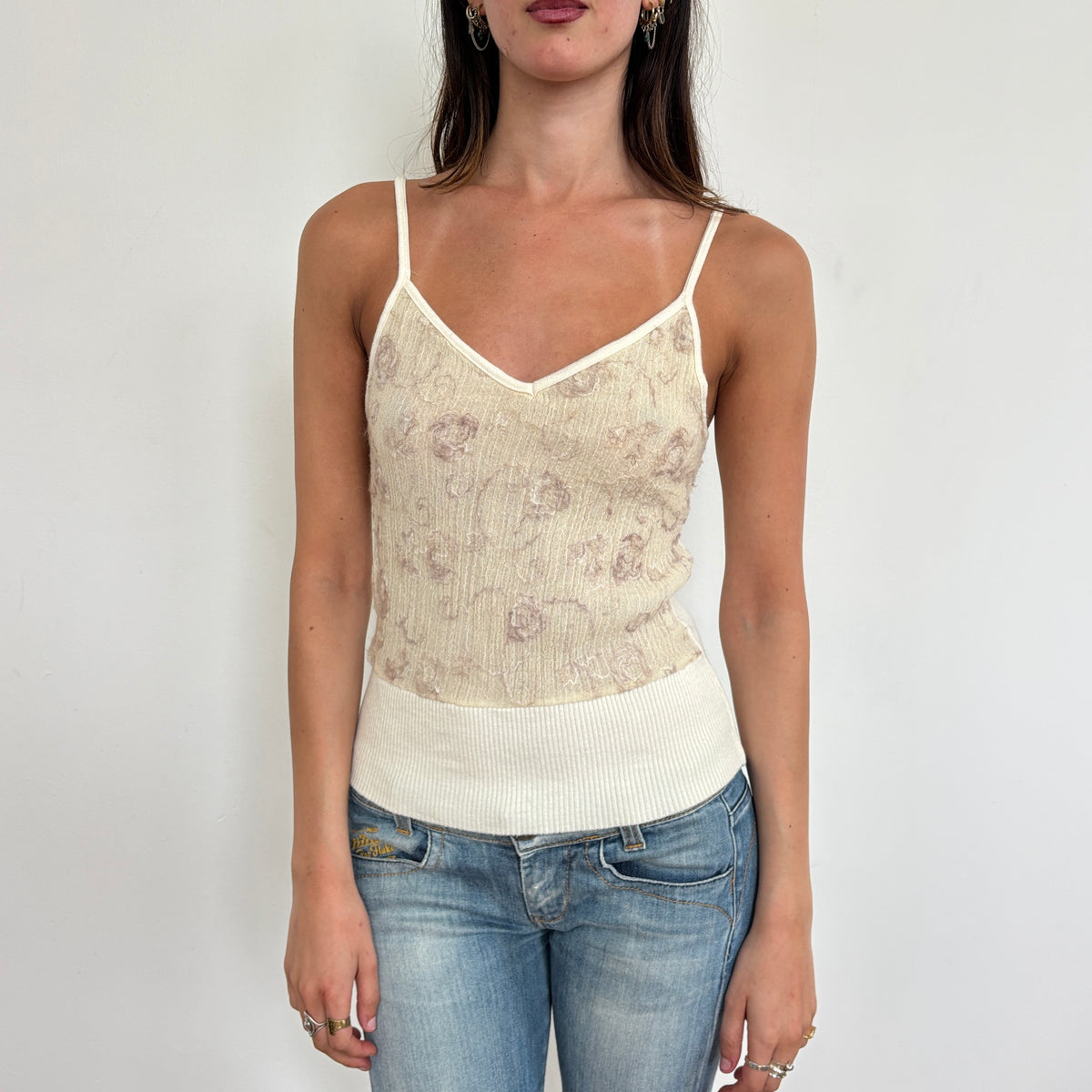 Italian wool cami - XS/S