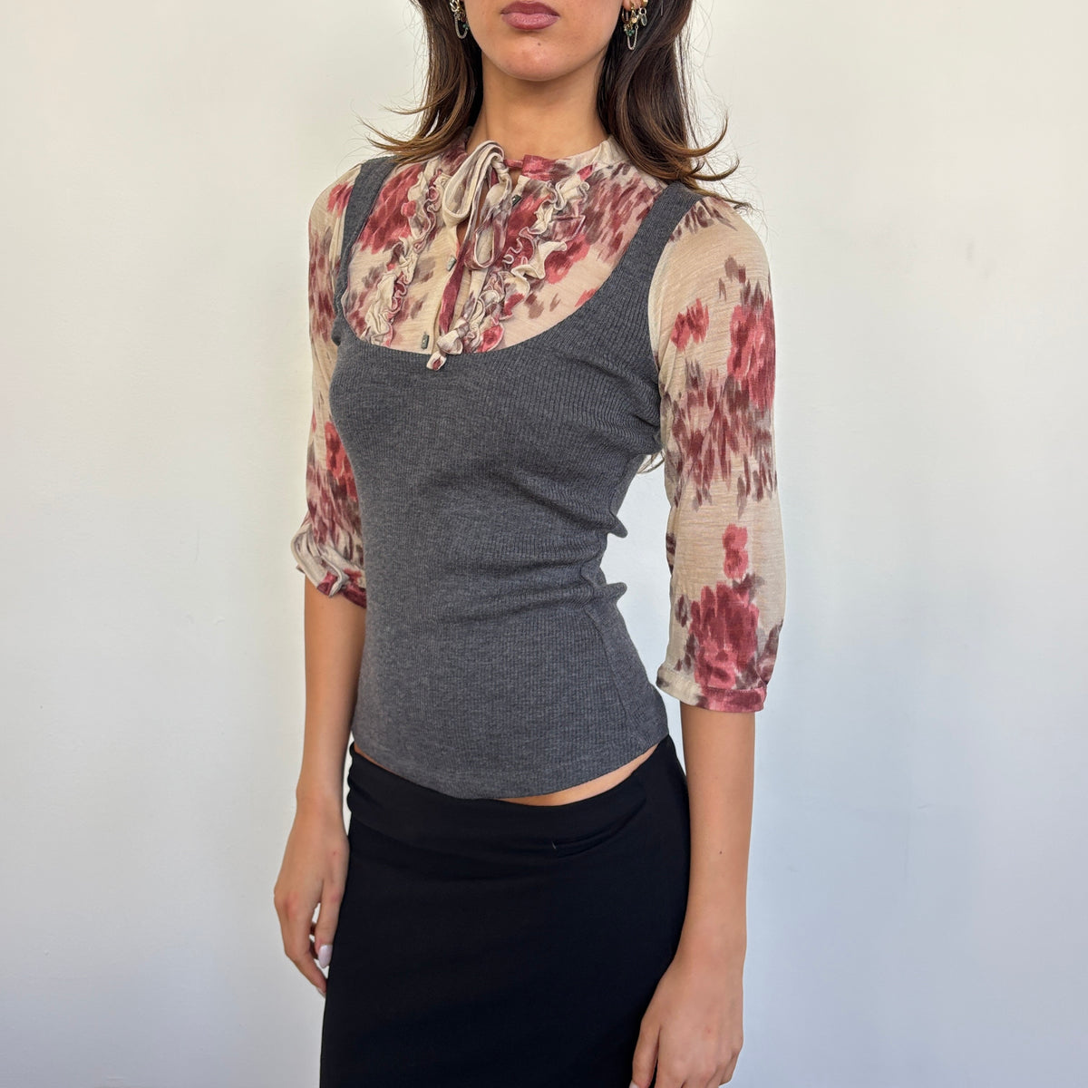 Italian layered top - S/M