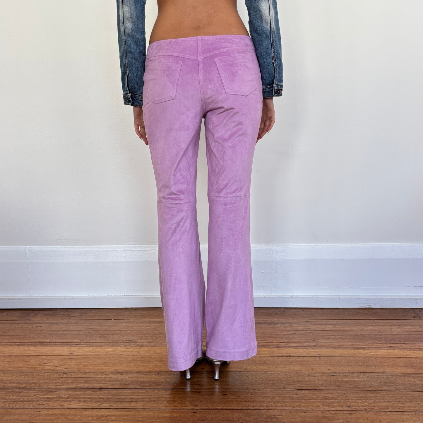 Italian suede look pants - XS/S