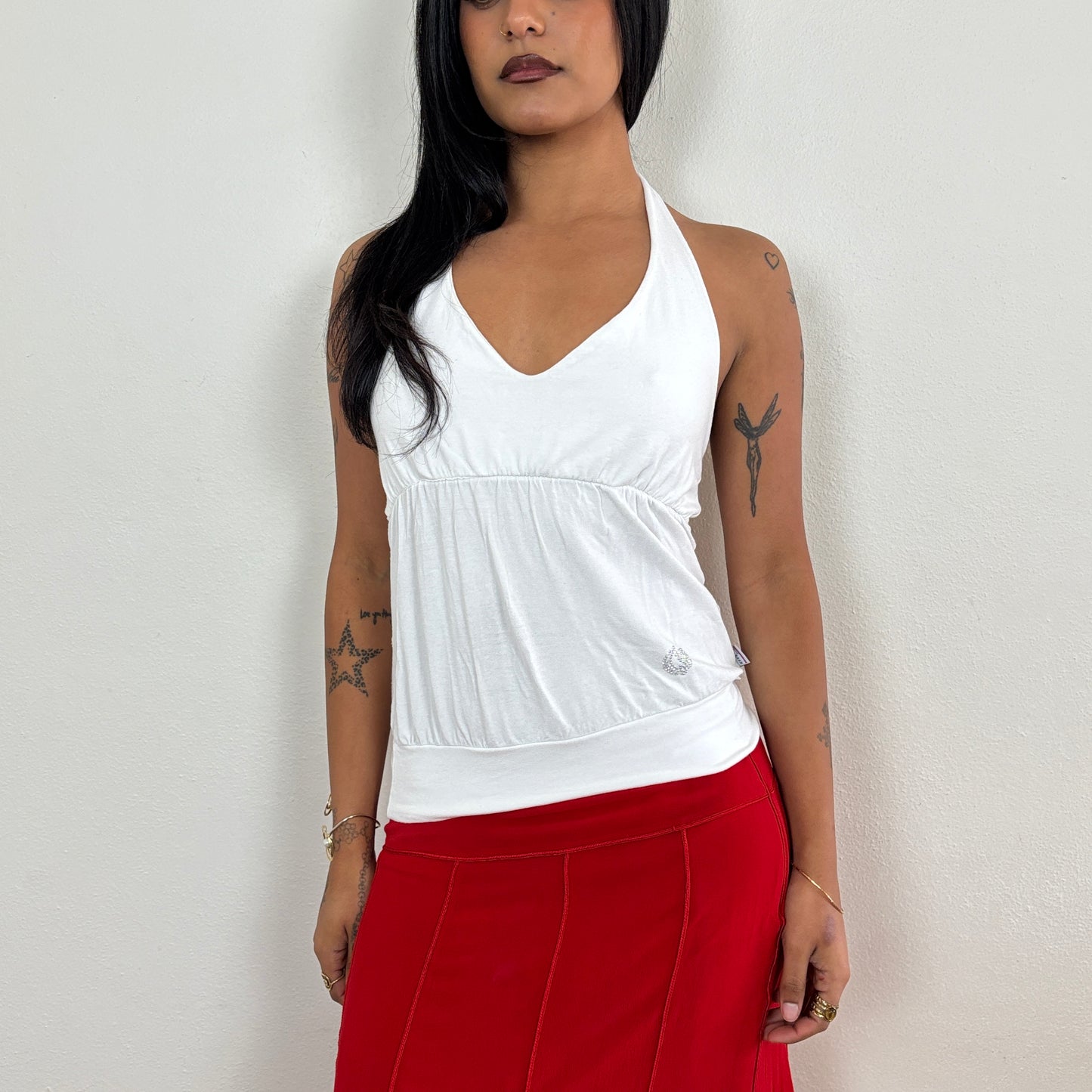 White halter top - XS/S