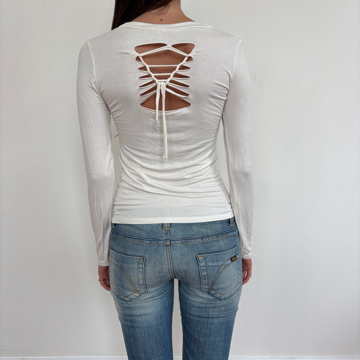 Italian cut out longsleeve - XS/S