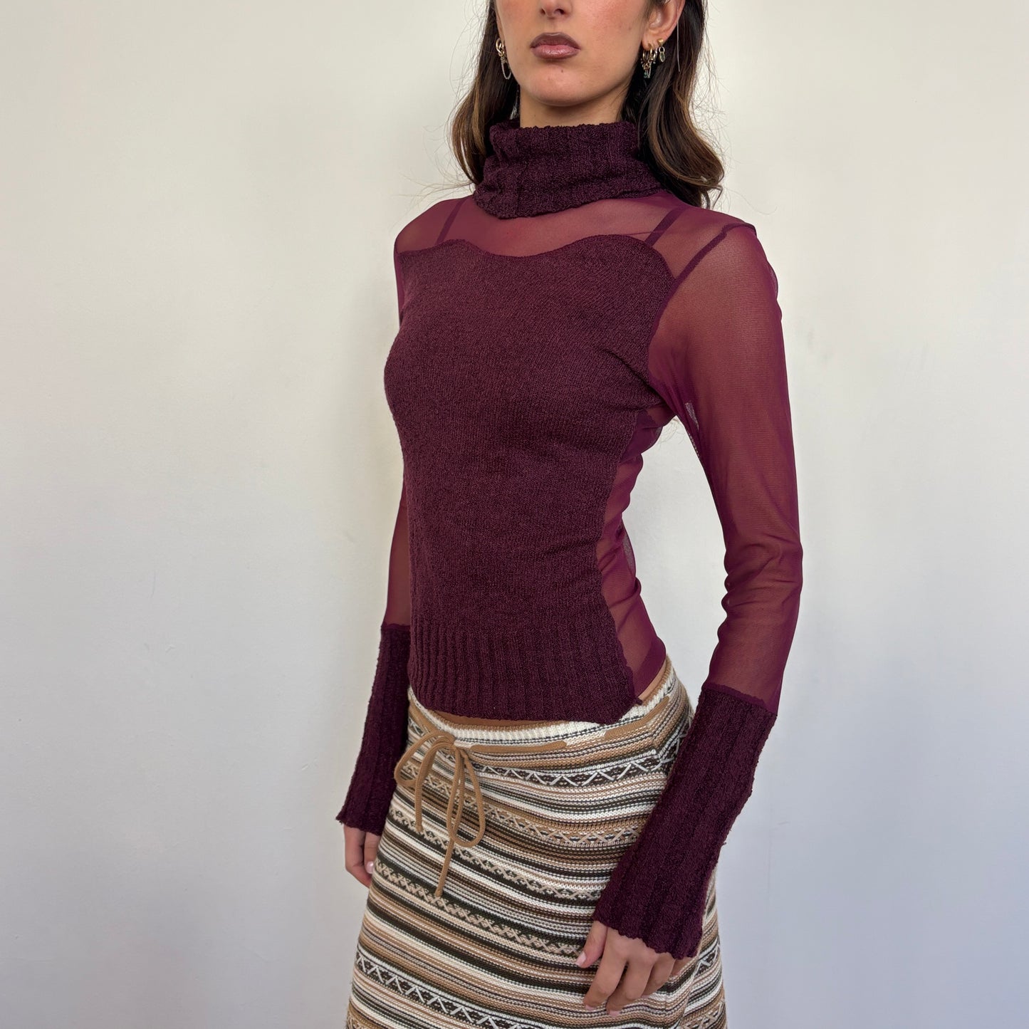 Italian mesh knit jumper - XS/S