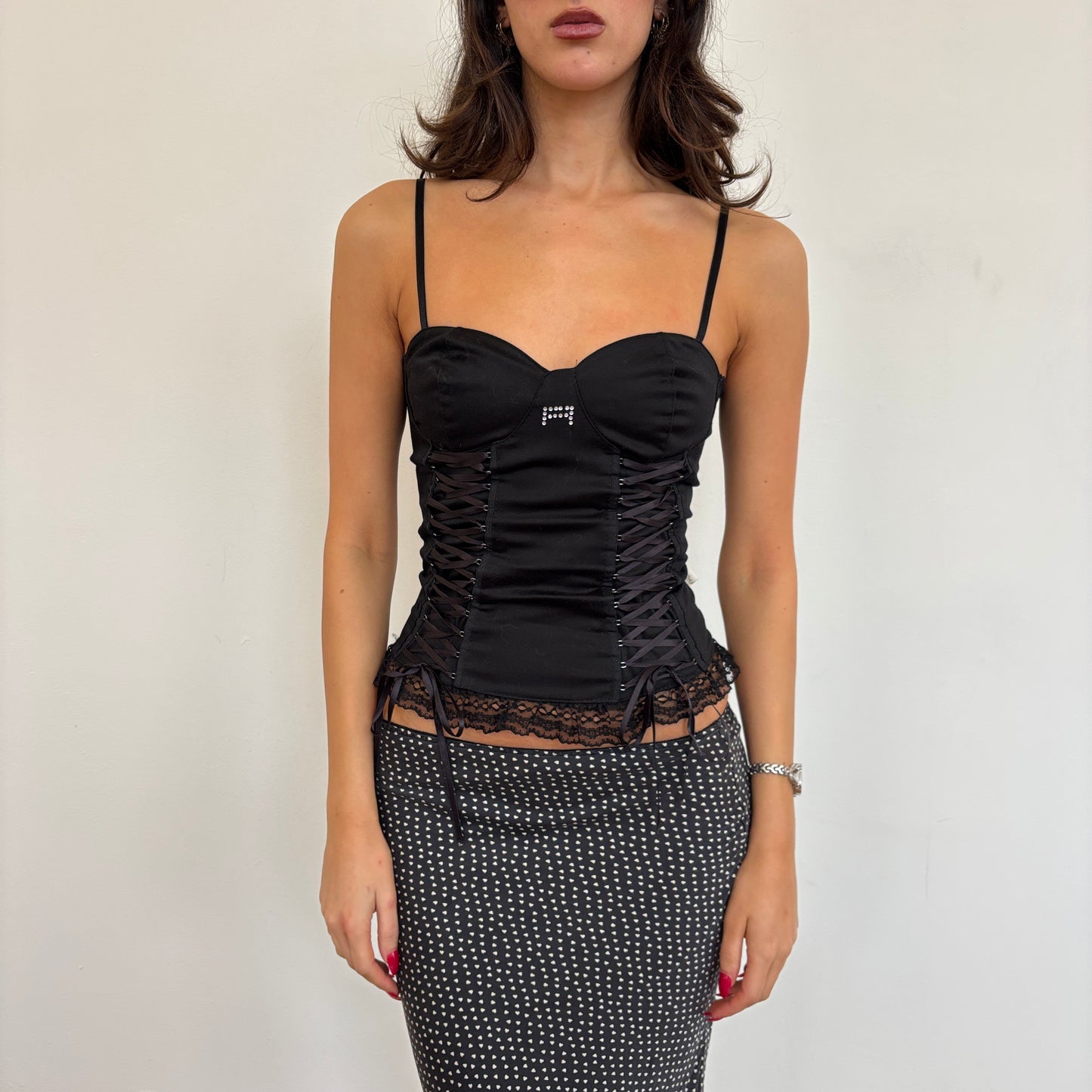 Italian lace up corset - XS/S