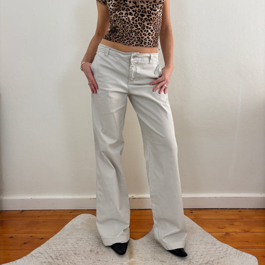 Beige esprit cargo jeans - S/M
