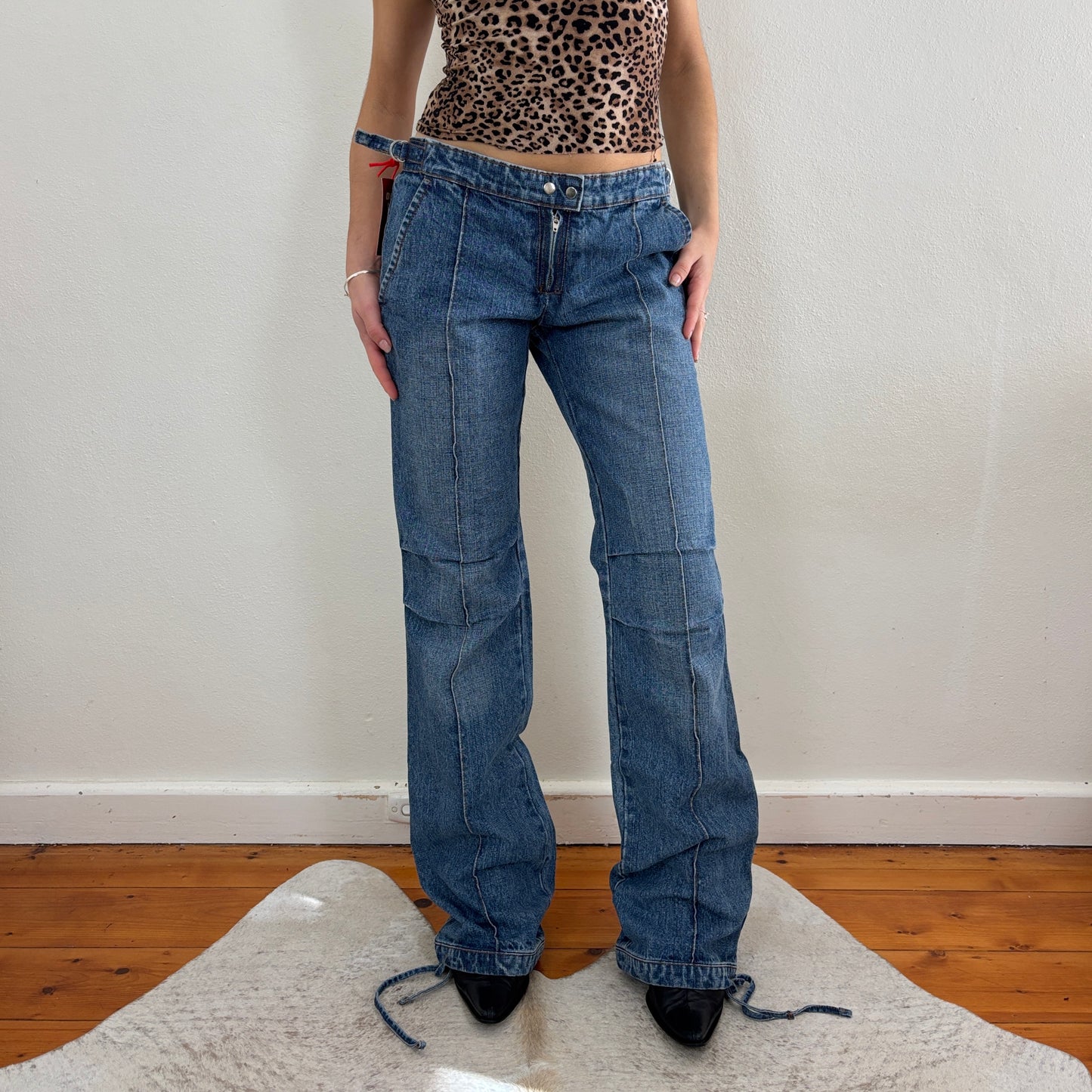 Lowrise cargo jeans - S/M