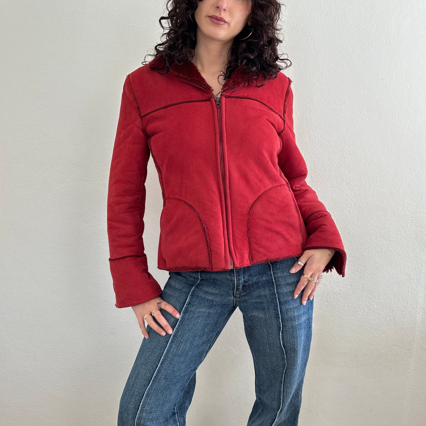 Motivi red jacket - S/M