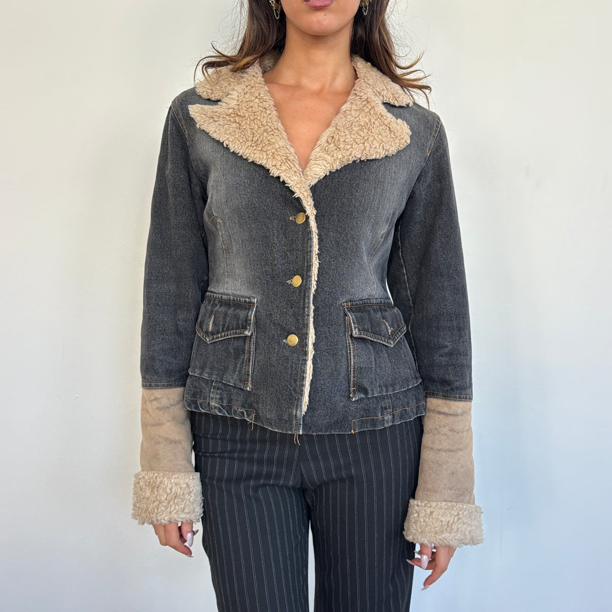 Italian denim jacket - S/M