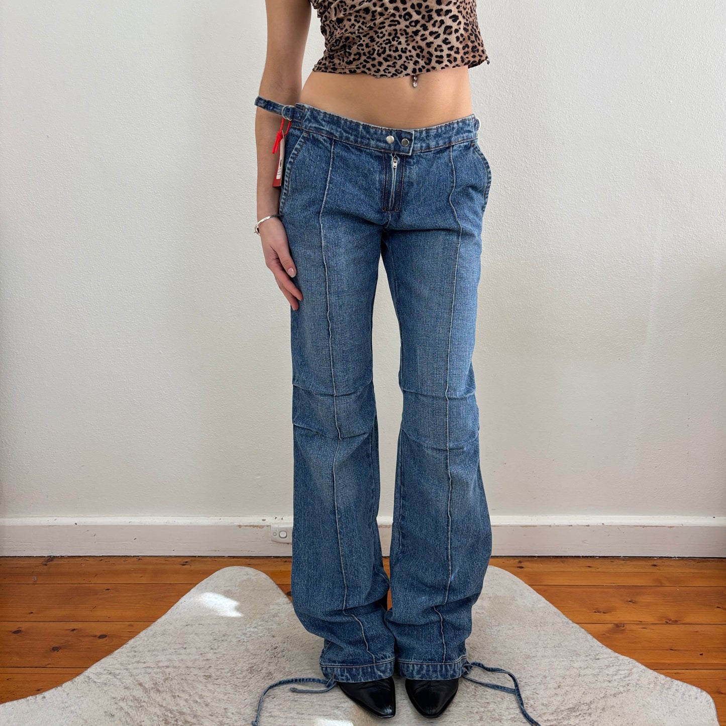 Lowrise cargo jeans - S/M