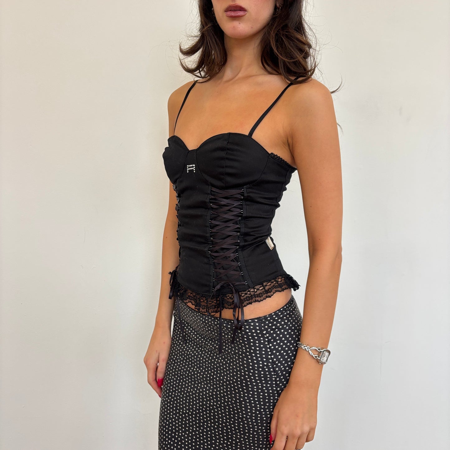 Italian lace up corset - XS/S