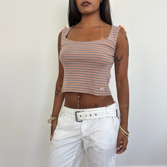 Italian striped top - XS/S