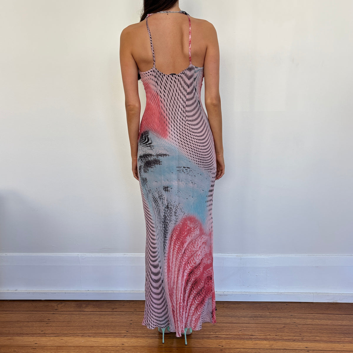 Italian graphic dress - XS/S