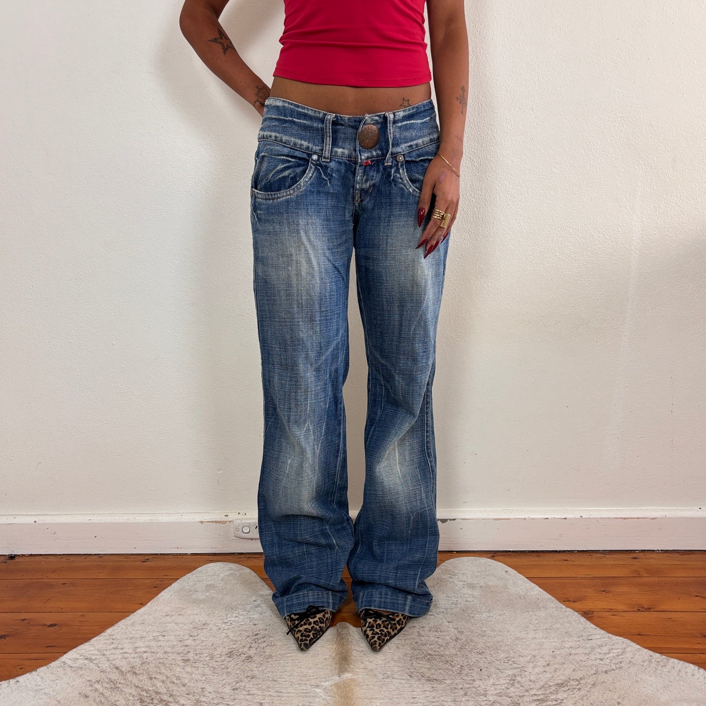 'Take Two' lowrise jeans - S