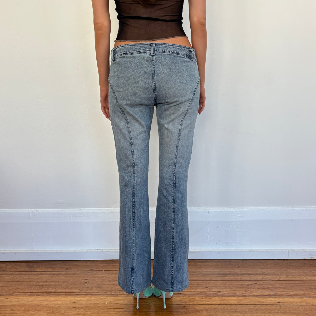 Lowrise bootcut jeans - S