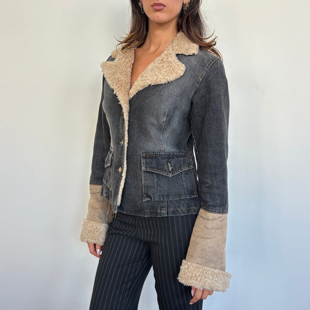 Italian denim jacket - S/M