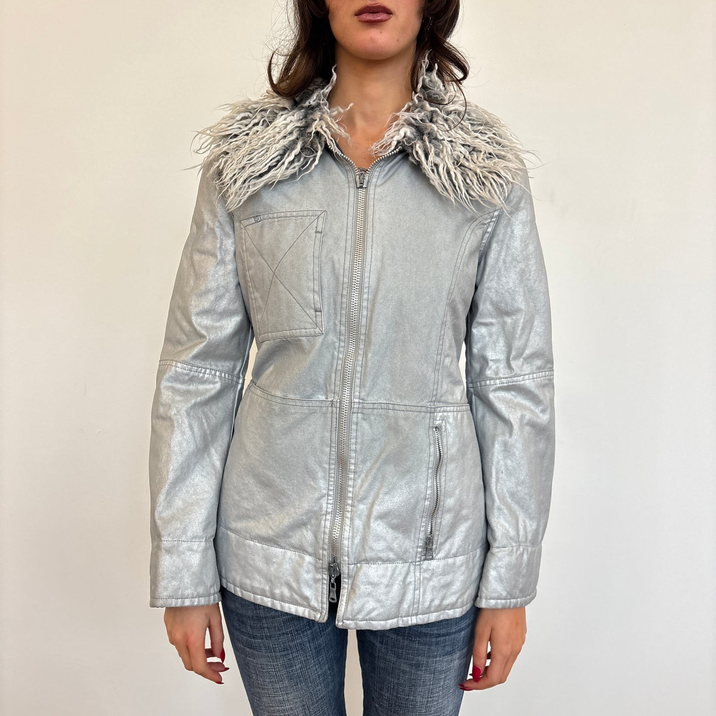 Italian metallic jacket - M/L