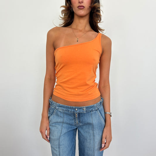Italian one shoulder top - S