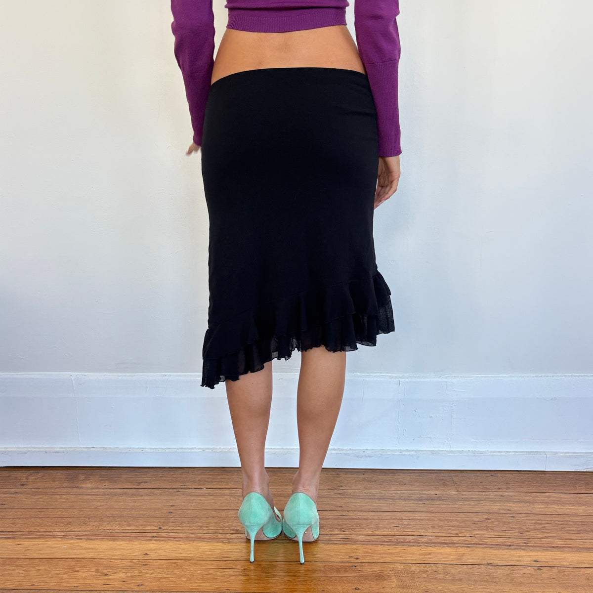 Italian mesh midi skirt - S/M