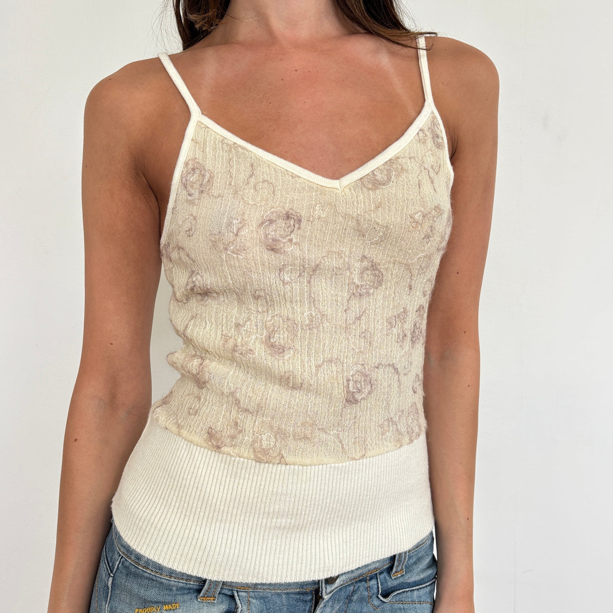 Italian wool cami - XS/S