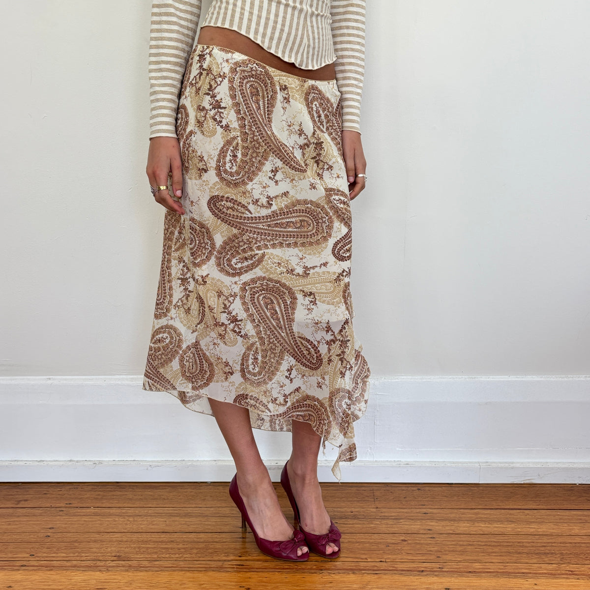 Paisley midi skirt - S/M