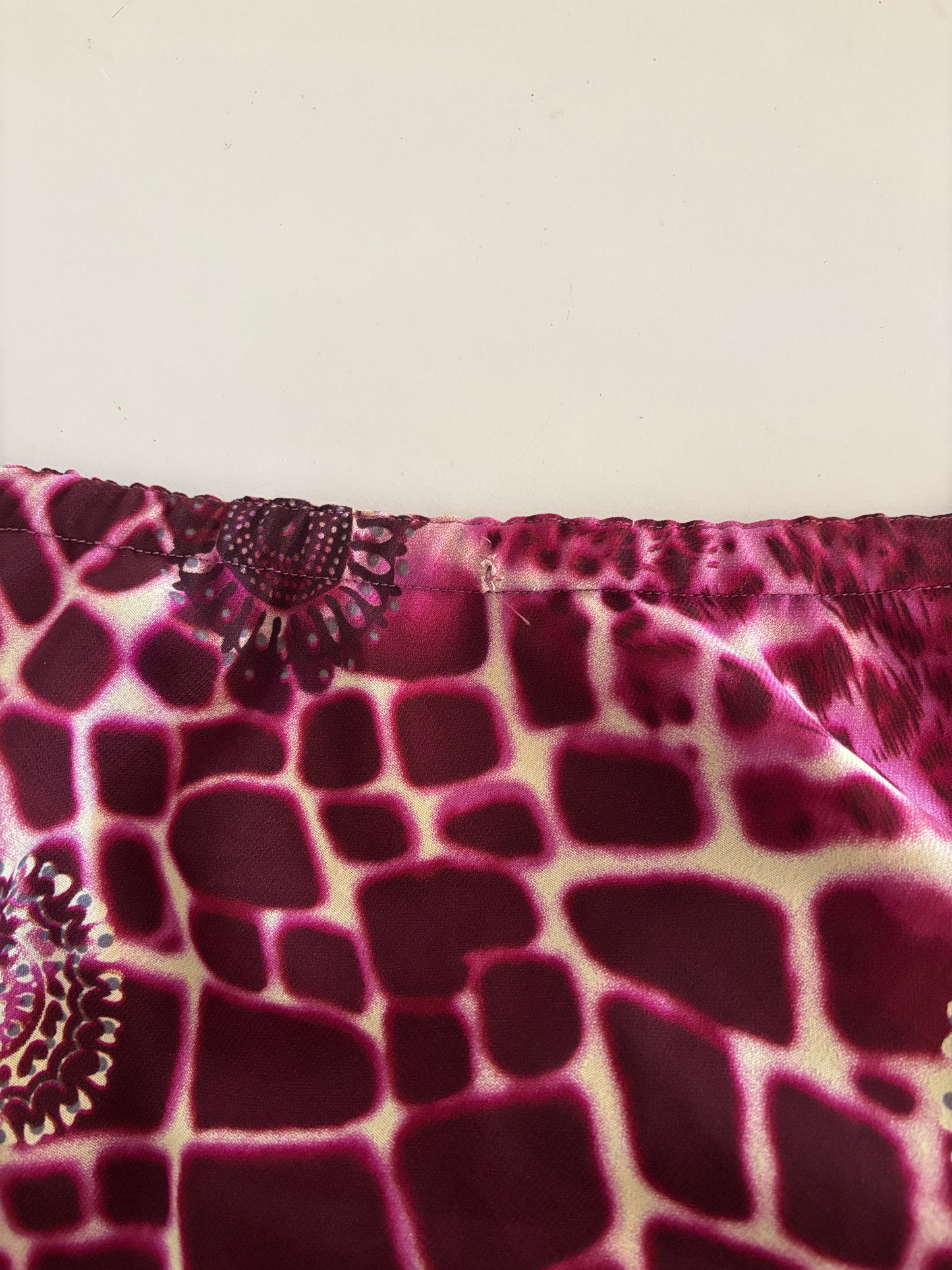 Italian graphic midi skirt - XS/S