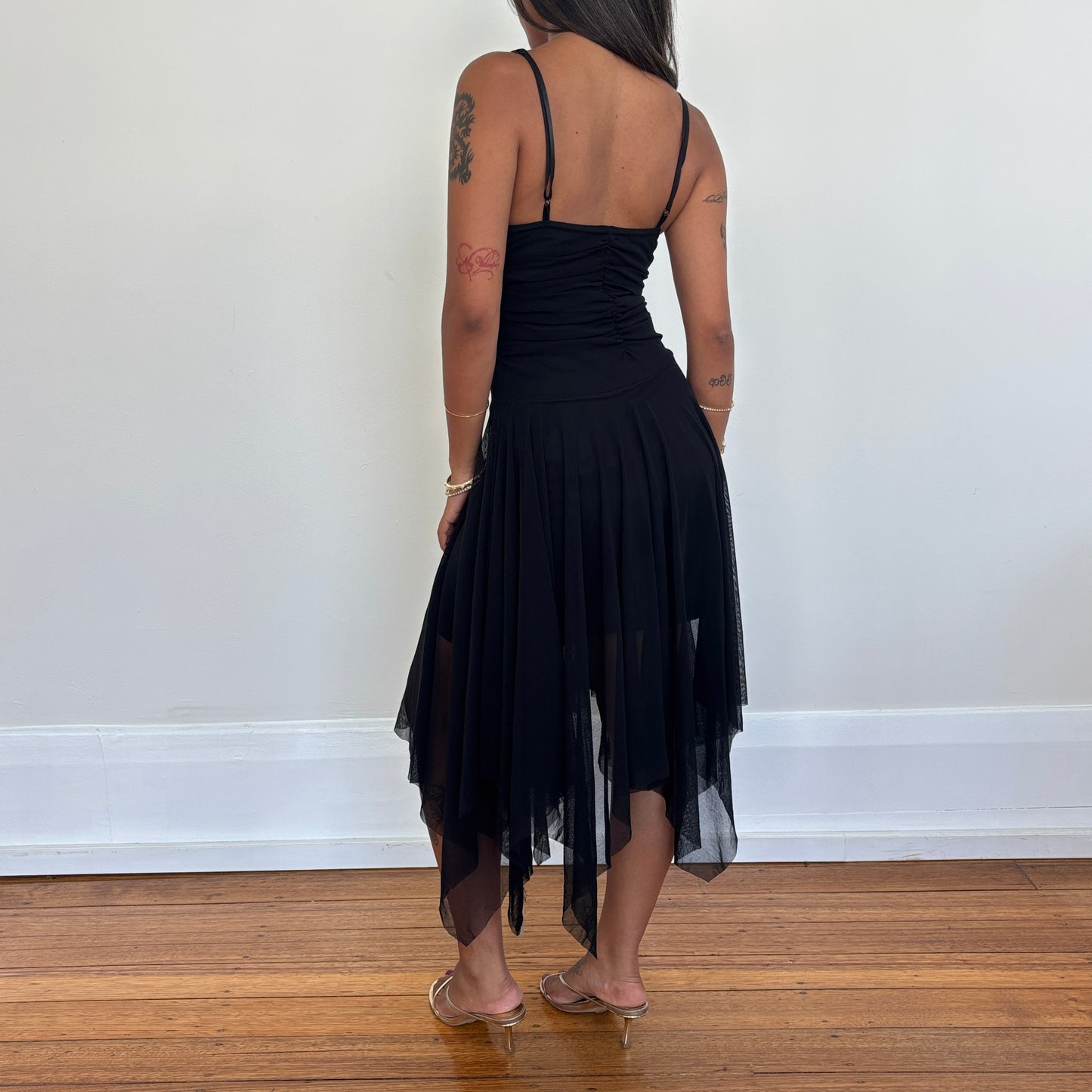 Italian mesh midi dress - XS/S