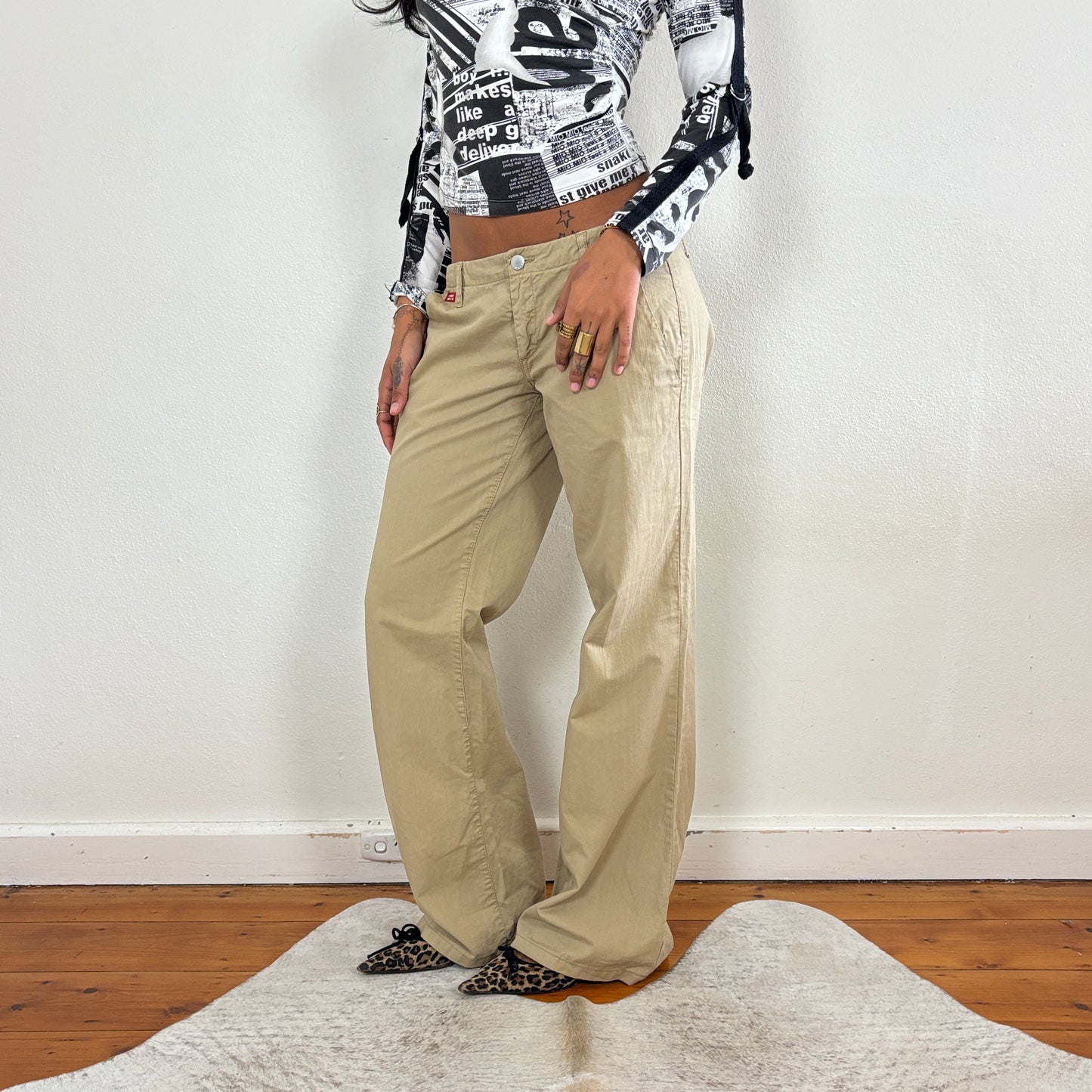 Miss sixty low rise pants - S