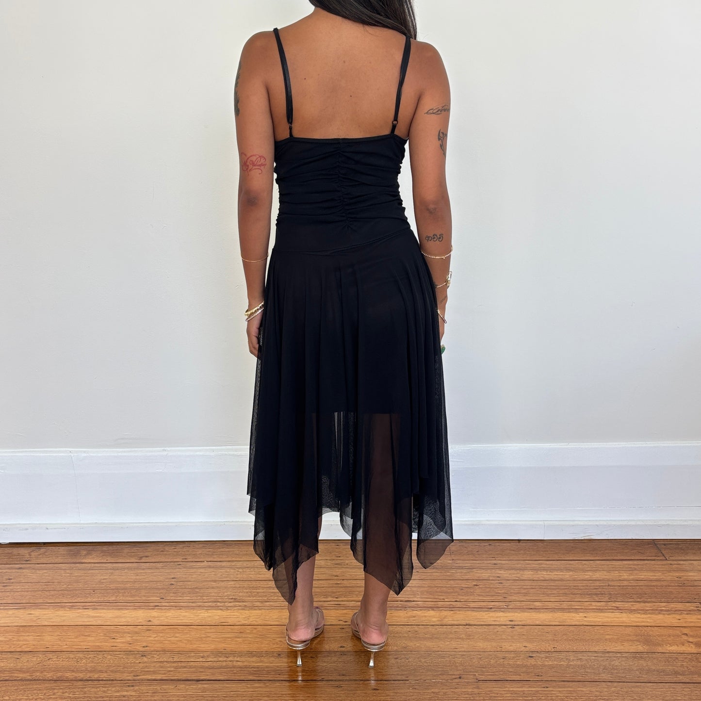 Italian mesh midi dress - XS/S