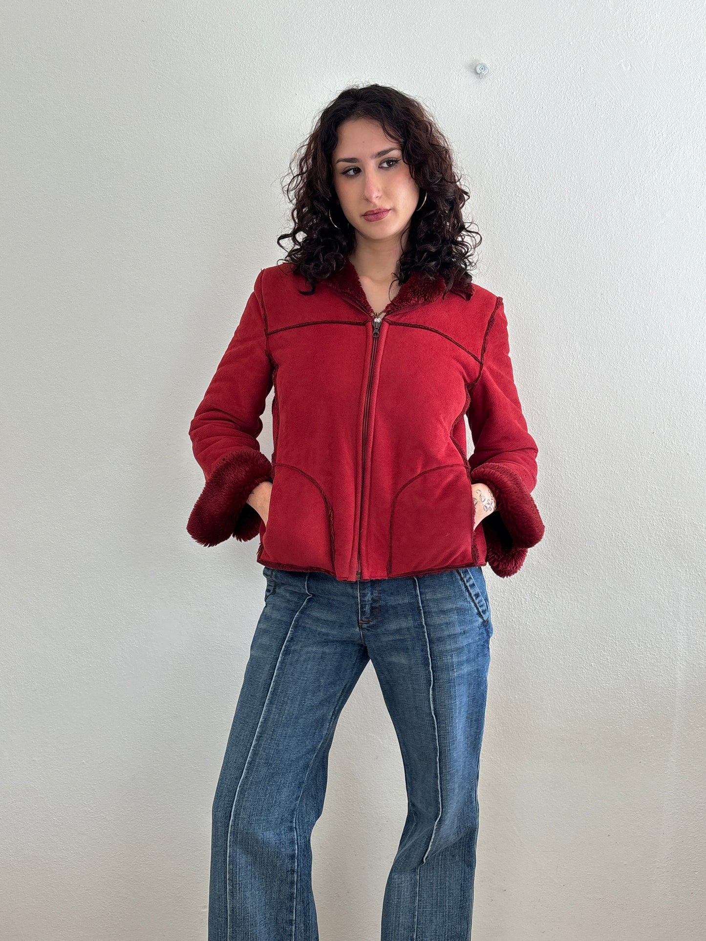 Motivi red jacket - S/M