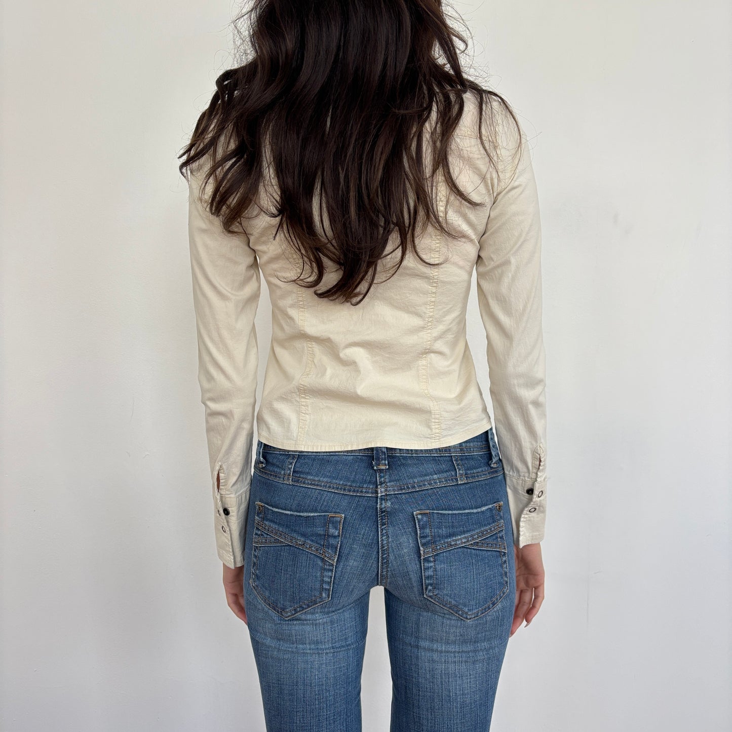Italian beige shirt - XS/S