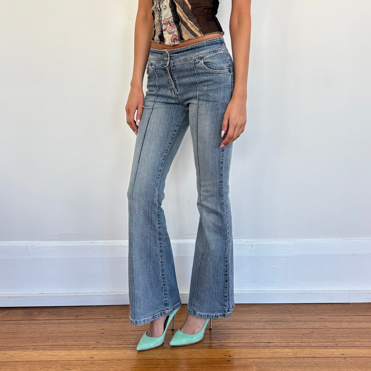 Lowrise bootcut jeans - XS