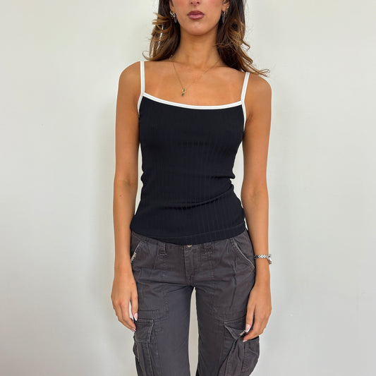 Italian contrast cami - XS/S