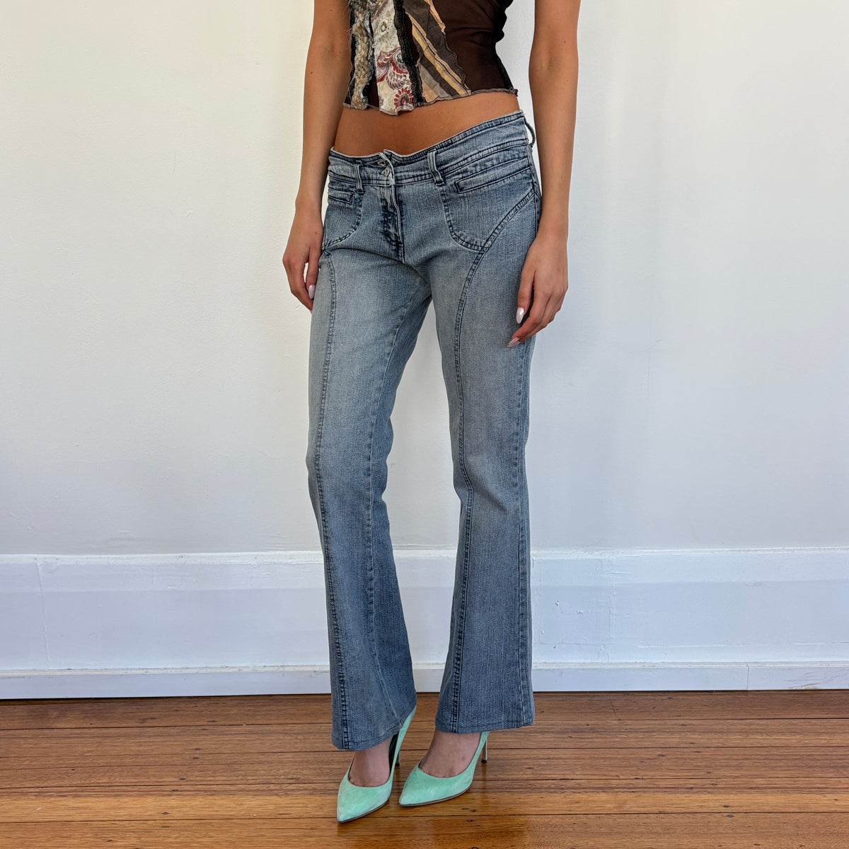 Lowrise bootcut jeans - S