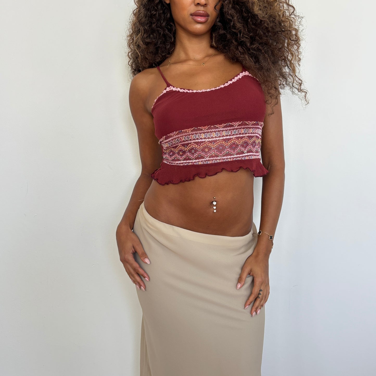 Italian mesh cami - XS