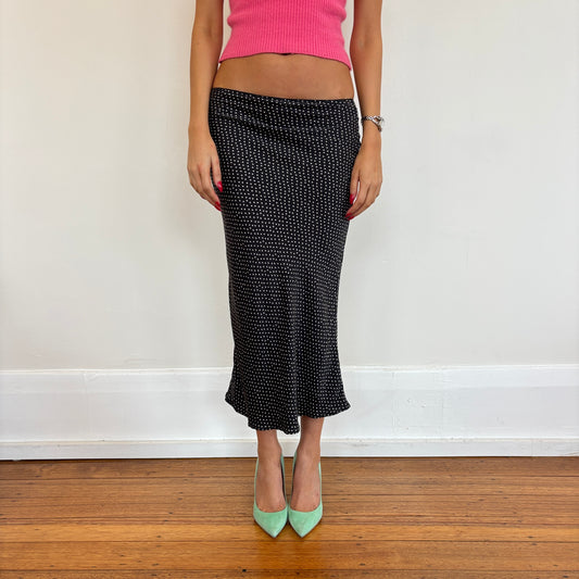 Silk heart maxi skirt - XS/S