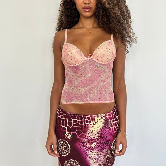 Italian sparkly corset - XS/S