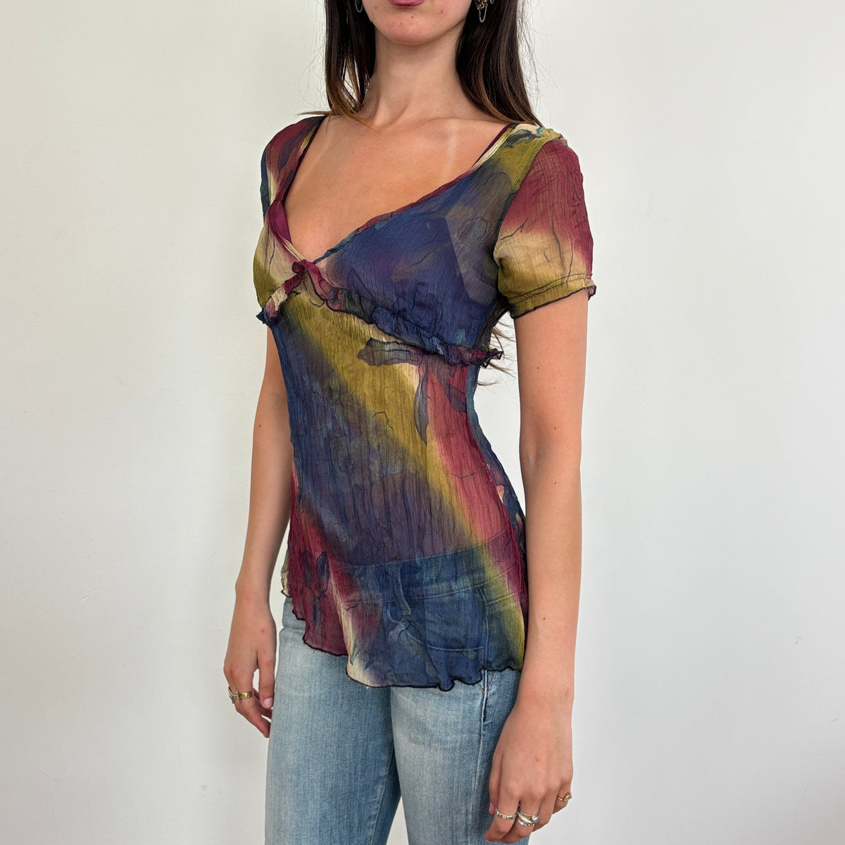Italian ombre top - S