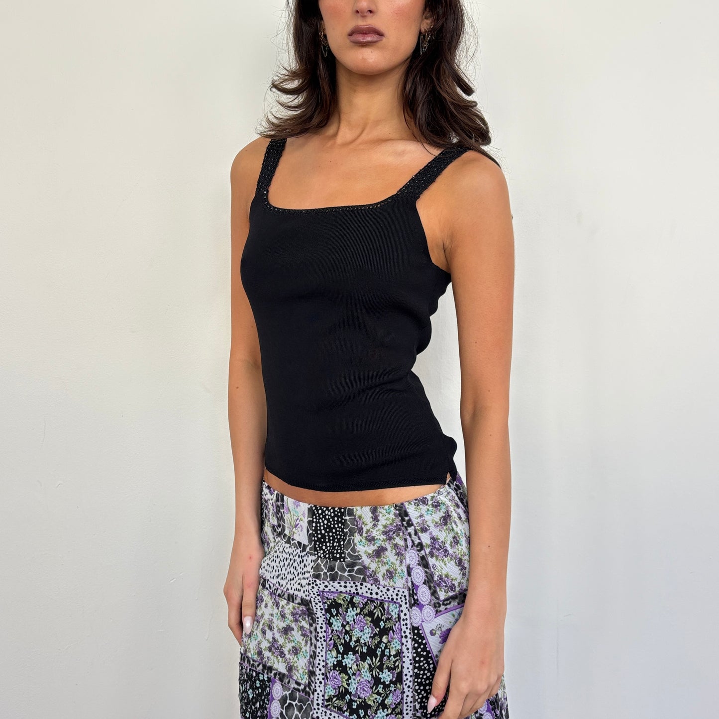 Italian bead detail top - S