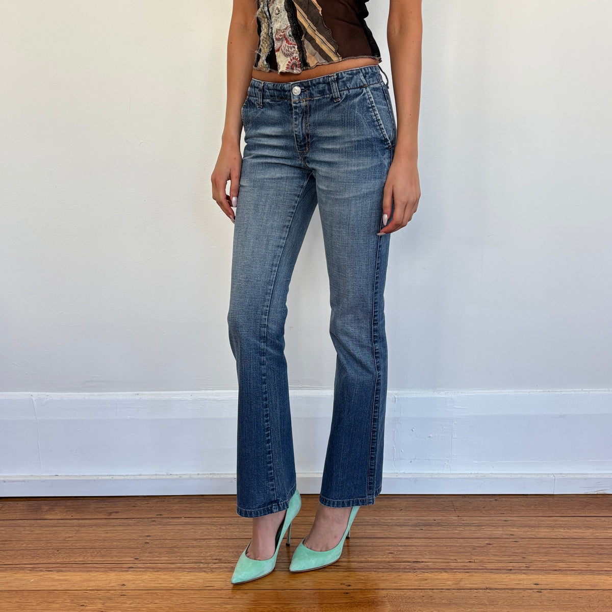 Italian lowrise jeans - XS