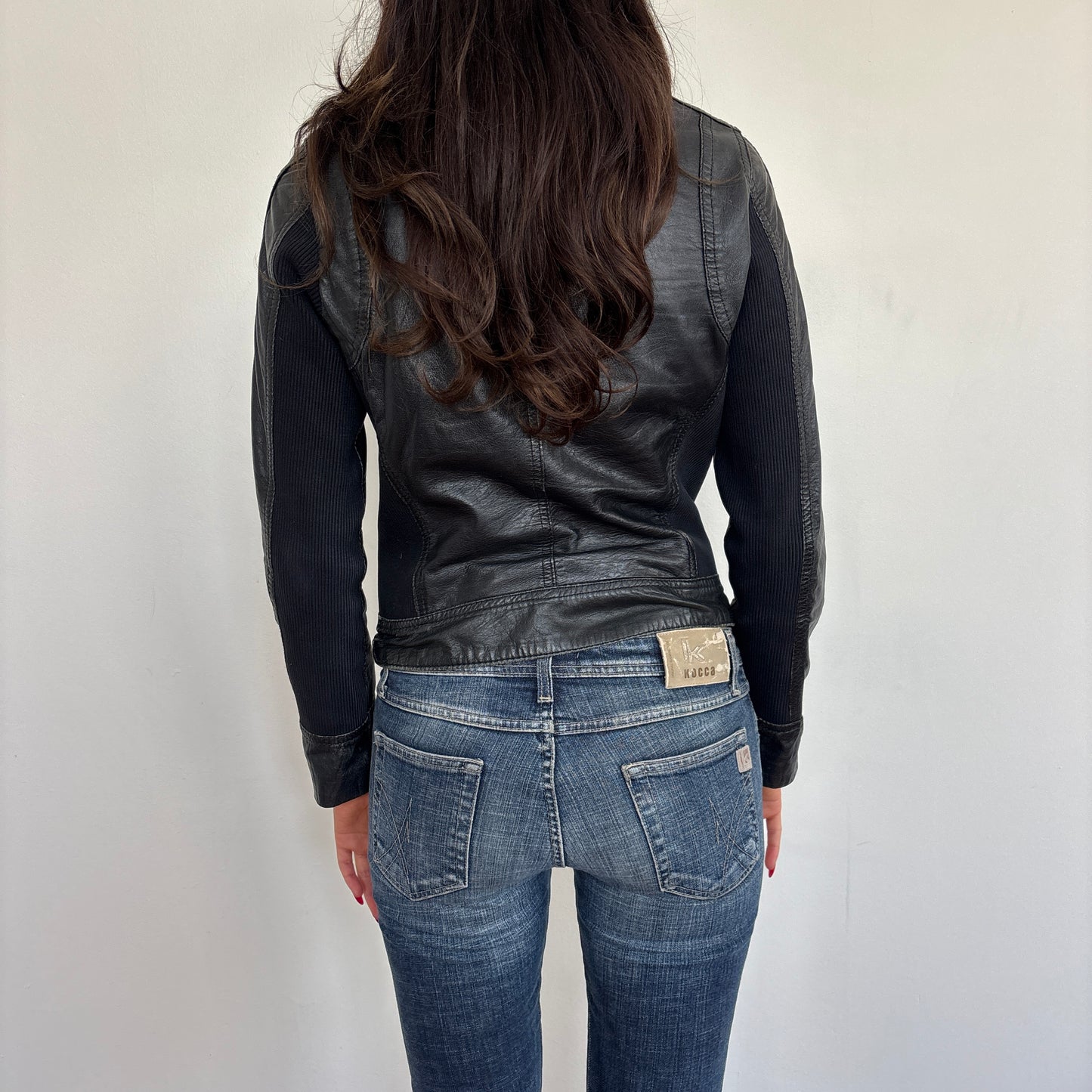 Italian leather jacket - XS/S