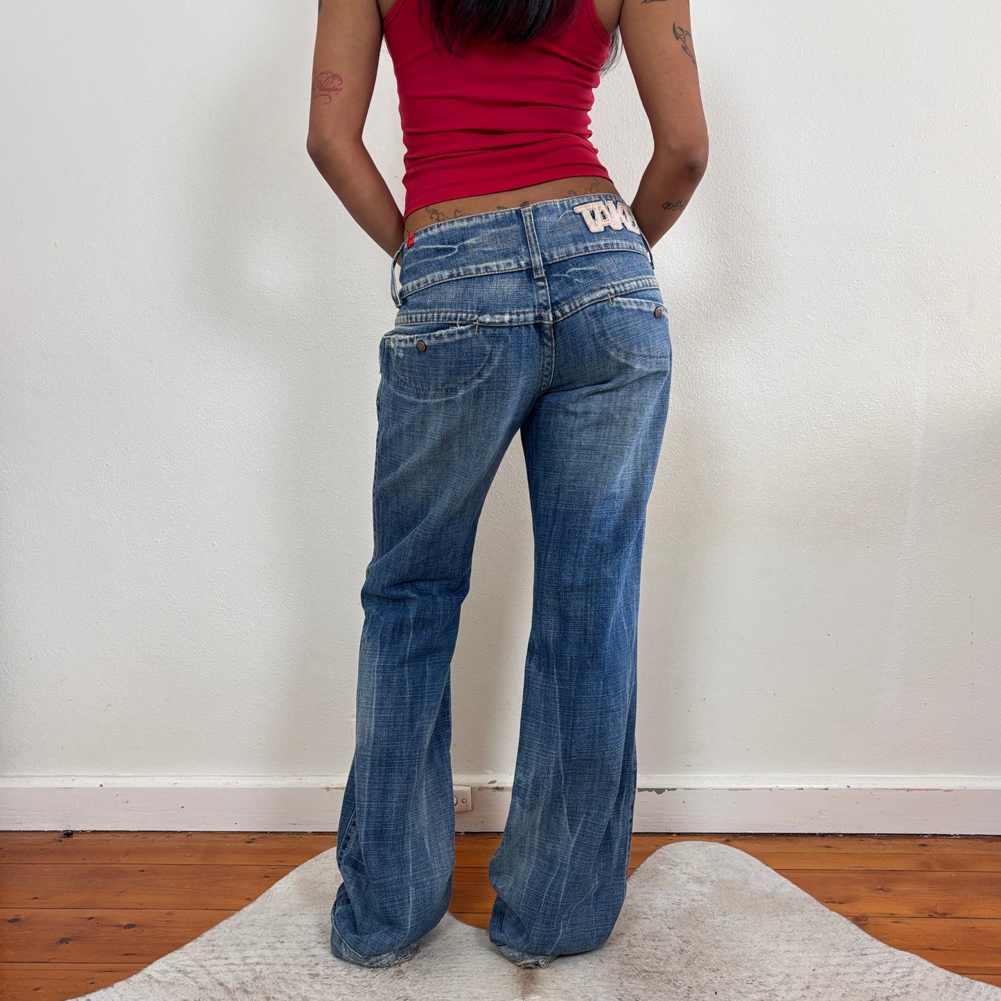 'Take Two' lowrise jeans - S